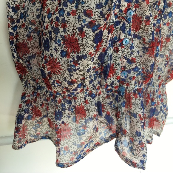 Devoted sheer floral top - Picture 6 of 7